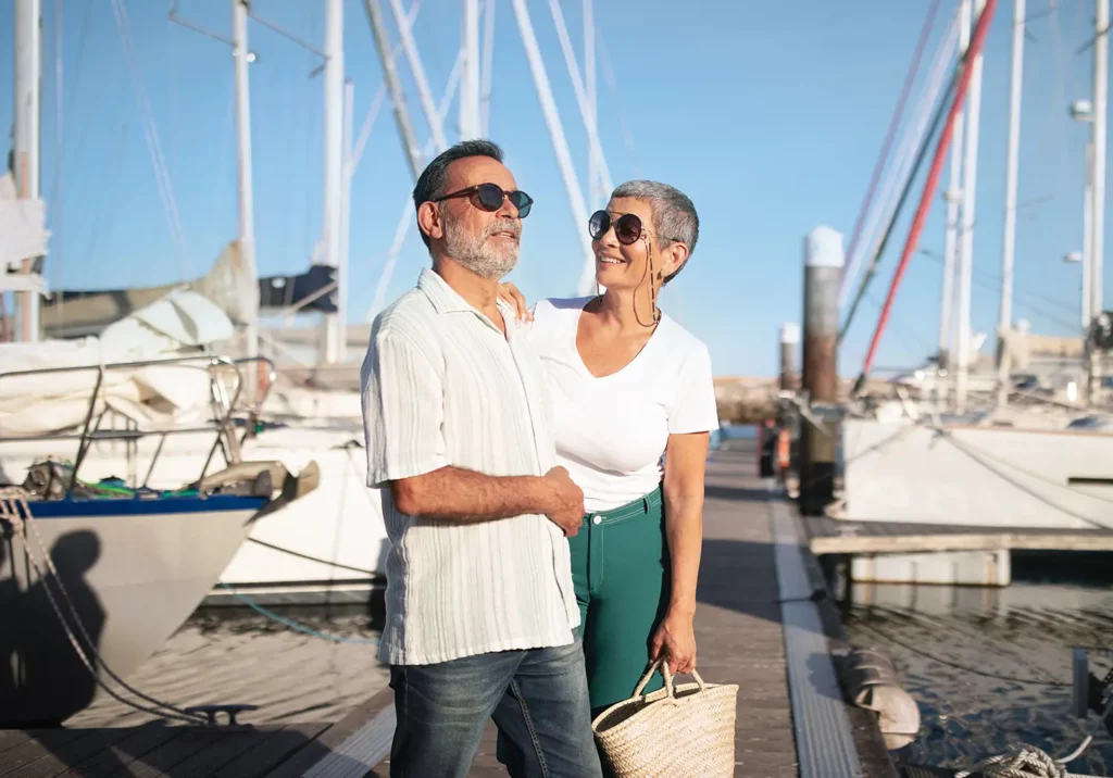 Un couple à la retraite